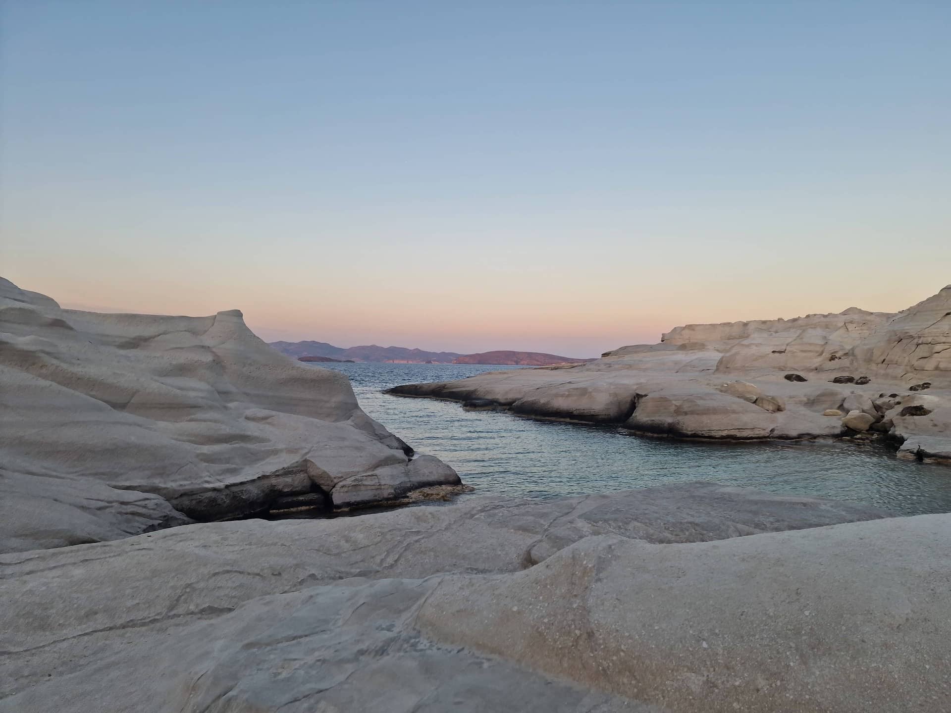 Sunrise Yoga, Swim and Breakfast at Sarakiniko